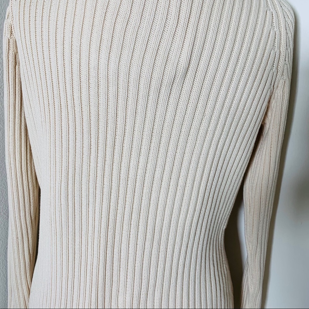Brook Brothers Cotton Sweater Pale Pink Sz M GUC - Picture 4 of 9